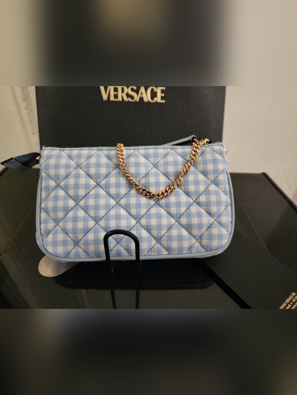 New Authentic Versace Mini Shoulder Bag - Picture 12 of 17